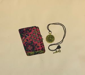 「時計 / 著：川上澄生　摺版：中村三次郎」画像5