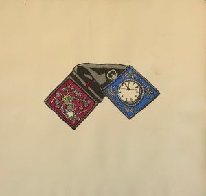 「時計 / 著：川上澄生　摺版：中村三次郎」画像8