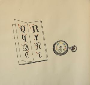「時計 / 著：川上澄生　摺版：中村三次郎」画像9