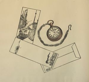 「時計 / 著：川上澄生　摺版：中村三次郎」画像7