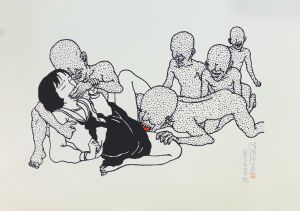 佐伯俊男　シルクスクリーン／佐伯俊男（Toshio saeki Screenprint／Toshio Saeki)のサムネール