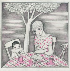 内藤ルネ 肉筆画のサムネール