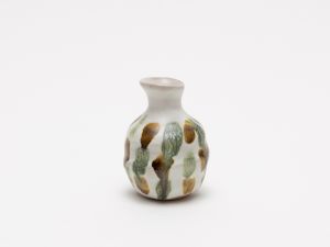マット三彩 一輪挿し／村田言恵（Matte Sancai Single‐Flower vase　-Three color glaze／Kotoe Murata)のサムネール