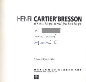 「Henri Cartier-Bresson: Drawings and Paintings / Henri Cartier-Bresson」画像1