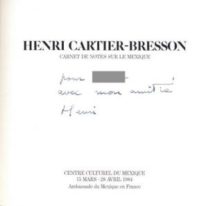 「Carnet de Notes sur le Mexique / Henri Cartier-Bresson」画像1