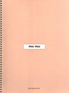 Miu Miu Fall Winter 2012 catalog / Miu Miu