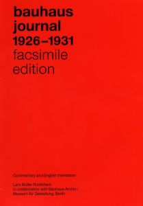 「bauhaus jornal 1926-1931 facsimile edition / Edit: Lars Müller Essay: Astrid Bähr」画像15