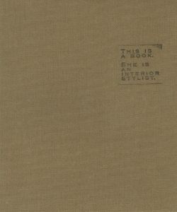 THIS IS A BOOK. SHE IS AN INTERIOR STYLIST / 著：ユーカリ編集室