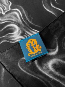 「EGREGORO Jacquard Silk Foulard, Casella Meyer for Komiyama Tokyo / Rico Casella (Casella Meyer)」画像4